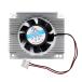 DC вентилятор 5V теплоотвод имеется 50x61x13.8 4000RPM