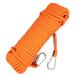  диаметр 12mm многоцелевой трос кемпинг уличный переезд багаж. грузоподъемность вверх предотвращение бедствий инструмент автомобиль тяга лодка и т.п. ( orange :30M)