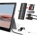 Surface Go3/Go2/Go USB 3.0 �n�u �T�[�t�F�X �S�[ �n�u �A�_�v�^�[�i4K@30Hz HDMI�|�[�g+2*USB 3.0�|�[