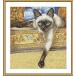 Siamese Cat, Blue eyed Cats counted cross stitch kits 14 глаз, автомобиль m кошка, Cross стежок комплект 