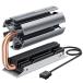 ineo M.2 2280 SSD aluminium производства теплоотвод регулировка угла возможность нагрев труба 30mm. PWM охлаждающий вентилятор (6000RPM/ секунд )
