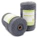 Rruize�}�N���� ���[�v �R �� �i�`�������R�b�g�� ���a��3mm �҂�ŁA100%�V�R�����g�p (�O���[, 200m*2)