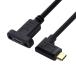 chenyang CY USB C �����P�[�u���AUSB 3.1 Type C �I�X - ���X 90�x L���^�����f�[�^�P�[�u�� 30cm