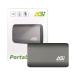 AGI 1TB установленный снаружи SSD,USB3.2 Gen2 [PS4 / PS5 рабочее состояние подтверждено ]Type-C to Type-C/A кабель, ударопрочный aru