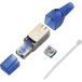  аудио вентилятор CAT7 RJ45 сменный коннектор CAT6A LAN коннектор 8P8C(8 высшее 8 сердцевина ) load балка имеется обжимной инструмент не необходимо сборка тип коготь поломка предотвращение 