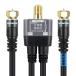 SGANGCAR антенна разветвитель 4K8K спутниковое вещание 3224MHz цифровое радиовещание /BS/CS/CATV/ цифровое вещание соответствует 4CFB кабель в одном корпусе 30cm