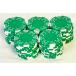  Poe машина chip [ продажа поотдельности 50 листов единица измерения ] Casino chip маджонг маджонг Heart ( зеленый )