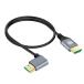 cablecc супер тонкий HDTV HDMI 2.1 мужской - мужской кабель 8K 4K гипер- супер гибкий тонкий код 90 раз левый угол Type-A