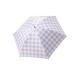 HAU. дождь двоякое применение зонт PU покрытие 60cm в клетку легкий 6шт.@. длинный зонт 10002943 лиловый 