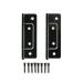  высокий logic flash шарнир 76mm P-664 черный черный 