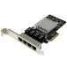 StarTech.com 4 порт Giga bit расширение PCIe NIC Intel I350 ST4000SPEXI