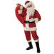Soft Velour Santa Suit Adult Costume soft velour sun ta suit for adult costume! Halloween! rhinoceros parallel import 