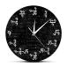 The Geeky Days The Nines Math Silent Wall Clock Number 9 Math   ¹͢