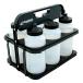 Champro Plastic Water Bottle Carrier Set Clear/Black by Champro parallel import 