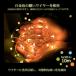4�F LED �t�F�A���[���C�g �P3���d�r �C���~�l�[�V���� ���C�g 100�� 10�� �_��8�p�^�[�� 100���ԓ_�� �h�� �N���X�}�X LED�d�� �����R�� LD-D3 �֘A�摜3