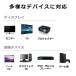 HDMI �P�[�u�� 1m 1.8m Ver.2.0 �t���n�C�r�W���� HDMI �P�[�u�� 4K 3D �n�C�X�s�[�h �p�\�R�� ���j�^�[ �e���r �֘A�摜4