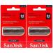  SanDisk Cruzer Glide*64GB[USB память SDCZ600-064G-G35 x2 шт. комплект ]USB3.0&2.0 обе соответствует 
