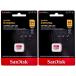[2 шт. комплект ] microSD карта 64GB SanDisk SDSQXAH-064G-GN6MN UHS-I U3 A2 V30 SanDisk Extreme microSD microSDXC микро SD