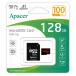 microSDXC карта 128GB 5 год гарантия Apacer AP128GMCSX10UB-R UHS-I Class10 V10 микро SD