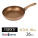 �p�[������ �t���C�p�� VISIONS GOLD Coating IH�Ή� 26cm �S�[���h CP-8812