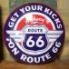 route 66 купол автограф темно-синий ROUTE66 интерьер купол type жестяная пластина табличка american смешанные товары 