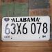 Alabama б/у номерная табличка alabama. жестяная пластина табличка 