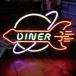 DINER neon автограф неоновая трубка 