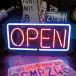 OPEN M размер neon автограф открытый неоновая трубка NEON SIGN