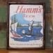HAMM BEER BEAR BOAT интерьер Picture рама для постера 