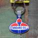 STANDARD OIL брелок для ключа USA KEYCHAIN OIL GAS COMPANY именная бирка America масло газ Company стандартный масло Raver кольцо для ключей american смешанные товары 