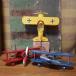  steel Cessna машина интерьер самолет жестяная пластина. игрушка 