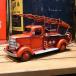  tin plate. toy ladder car fire-engine 