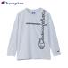  Champion Champion футболка длинный рукав long T cut and sewn ребенок одежда Kids Logo LONG SLEEVE T-SHIRT серый CK-BS403 предварительный заказ 8 месяц последняя декада поступление предположительно 