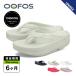 �E�[�t�H�X OOFOS �E�[���K ���J�o���[�T���_�� �����Y ���f�B�[�X Oomega �u���b�N �z���C�g �A�C�{���[ �O���[ �s���N �� �� B-200044 ���K�i