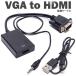 VGA to HDMI изменение кабель адаптер аудиовыход соответствует USB подача тока 