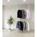 Yoquna �˂����� �n���K�[���b�N �_�u�� ���C�h�^�C�v �L�k ��107.5-180cm �c107.5-267cm �ω׏d100kg �|�[���n���K