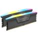 Corsair CMH32GX5M2B6400C36 VENGEANCE RGB 32GB (2x16GB) DDR5 DRAM 6400MHz C36 ֥å