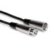 Hosa XLR-102 60cm XLR мужской -XLR женский аудио кабель 