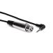 Hosa XVM-110F 3m L type стерео Mini мужской -XLR женский аудио кабель 