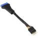  изменение эксперт M/B сверху. USB3.0 булавка header терминал (20 булавка ) - USB2.0 булавка header терминал (10 булавка ) изменение кабель MB-USB3/2
