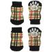  Ran ju(L'ange) DOG SOCKS check beige S размер 