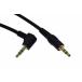  стерео Mini штекер кабель 3.5mm ( мужской - мужской одна сторона L type ) 0.5m LAV-AS05L