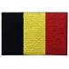  Belgium national flag . chapter Belgium. up like embroidery entering iron sticking /.. attaching badge 