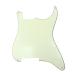 Musiclily 4 hole ST Strato type pick guard hole less, ivory 3P