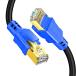 Cat8i-sa сеть кабель, наружный & закрытый,1m высокая скорость 26AWG Cat8 LAN сетевой кабель 40Gbps,2000Mhz, позолоченный RJ45 коннектор k