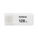 128GB USB������ USB2.0 KIOXIA �L�I�N�V�A TransMemory U202 �L���b�v�� �z���C�g �C�O���e�[�� LU202W1