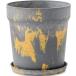 poshu living urban растения pot мрамор сезам × лимон Φ32.5×H34cm 81053