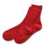 nicomako(ni koma ko) свободно плетеный пара ..... женский сделано в Японии 2 пара комплект 22~25cm таблица нить хлопок 100% носки красный 