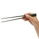 [ meal culture chopsticks culture ] angle chopsticks .... chopsticks . small high class modern bamboo chopsticks made in Japan light easy to use keep ... hand ....( green 23cm)
