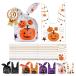 plumtree Halloween сладости пакет 50 листов ввод можно выбрать 5 вид небольшое количество . упаковка ... уголок подарок ( белый ( тыква ))